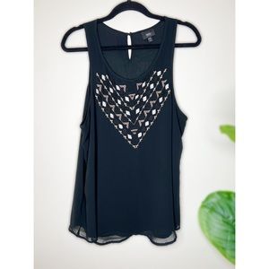 XXL Mossimo black business casual sleeveless top